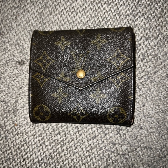 Louis Vuitton Monogram Canvas Monnaie Double Snap Wallet - Picture 1 of 8